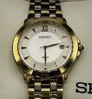 Seiko 7n32-0ch0 Sapphire Crystal Men’s Watch, Orig Box & Papers, New Battery